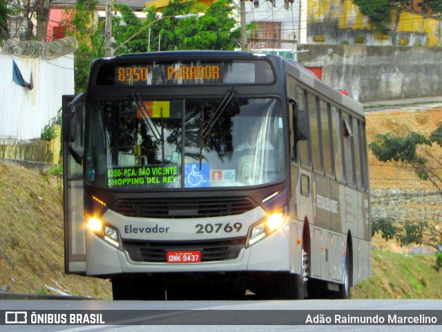 SM Transportes 20769 na cidade de Belo Horizonte, Minas Gerais, Brasil, por Adão Raimundo Marcelino. ID da foto: 6940756.