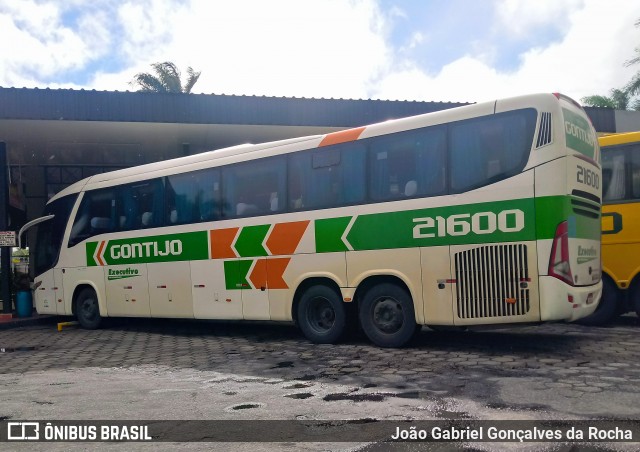 Empresa Gontijo de Transportes 21600 na cidade de Vitória da Conquista, Bahia, Brasil, por João Gabriel Gonçalves da Rocha. ID da foto: 6939743.