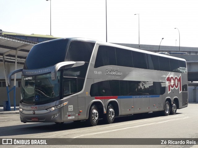 Auto Viação 1001 RJ 108.689 na cidade de Rio de Janeiro, Rio de Janeiro, Brasil, por Zé Ricardo Reis. Número da foto: #6939235.