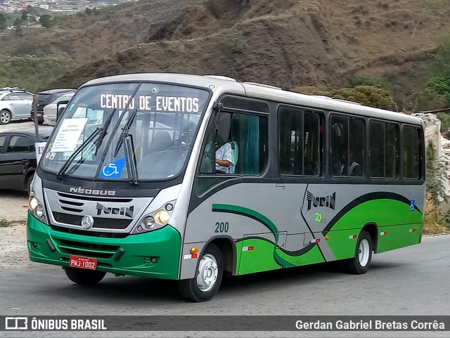 Turin Transportes 200 na cidade de Ouro Preto, Minas Gerais, Brasil, por Gerdan Gabriel Bretas Corrêa. ID da foto: 6940328.