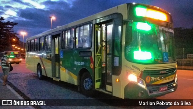 TREL - Transturismo Rei RJ 165.099 na cidade de Magé, Rio de Janeiro, Brasil, por Marllon Peixoto da Silva. Número da foto: #6939205.