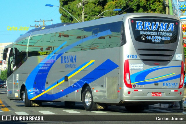 Bruma Locadora e Transportes 9700 na cidade de Caldas Novas, Goiás, Brasil, por Carlos Júnior. Número da foto: #6940028.