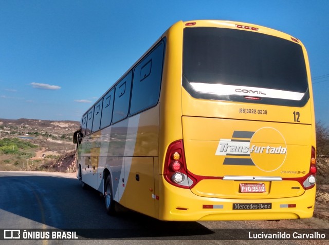 Empresa Transfurtado 12 na cidade de Buriti dos Montes, Piauí, Brasil, por Lucivanildo Carvalho. ID da foto: 7015247.