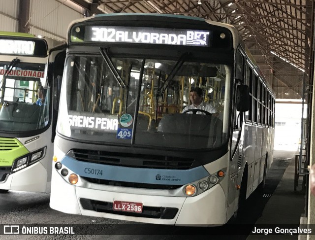 Tijuquinha - Auto Viação Tijuca C50174 na cidade de Rio de Janeiro, Rio de Janeiro, Brasil, por Jorge Gonçalves. ID da foto: 7017250.