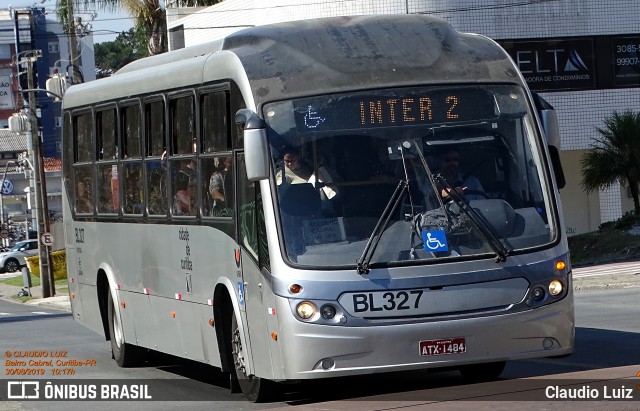 Transporte Coletivo Glória BL327 na cidade de Curitiba, Paraná, Brasil, por Claudio Luiz. ID da foto: 7018163.