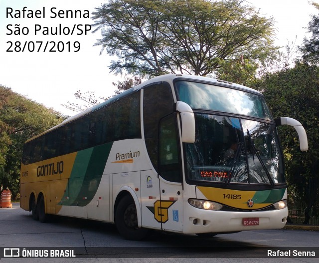 Empresa Gontijo de Transportes 14185 na cidade de São Paulo, São Paulo, Brasil, por Rafael Senna. ID da foto: 7018103.