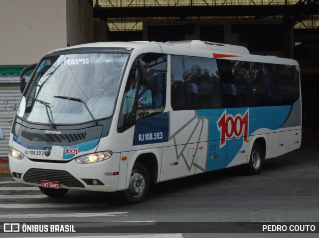 Auto Viação 1001 RJ 108.523 na cidade de Nova Friburgo, Rio de Janeiro, Brasil, por PEDRO COUTO. Número da foto: #7015875.