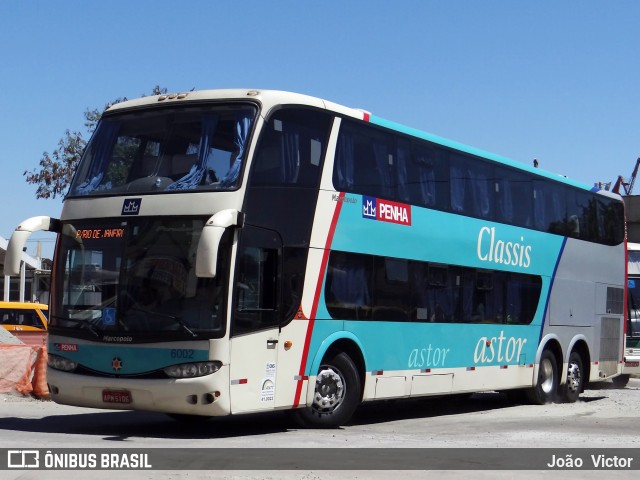 Empresa de Ônibus Nossa Senhora da Penha 6002 na cidade de Rio de Janeiro, Rio de Janeiro, Brasil, por João Victor. Número da foto: #7017065.