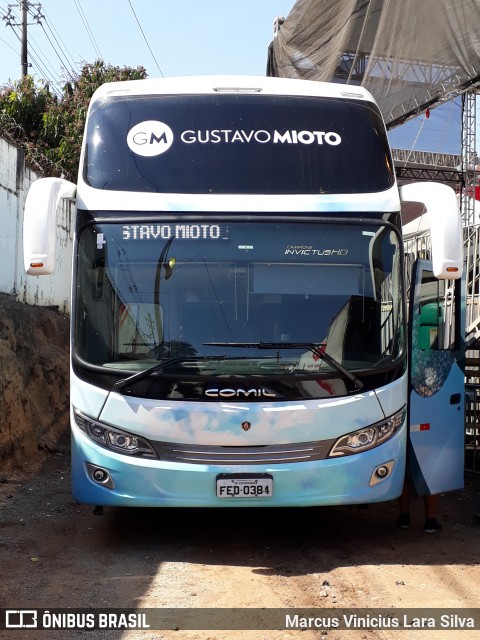 Gustavo Mioto TOUR2019 na cidade de Cláudio, Minas Gerais, Brasil, por Marcus Vinicius Lara Silva. Número da foto: #7016674.