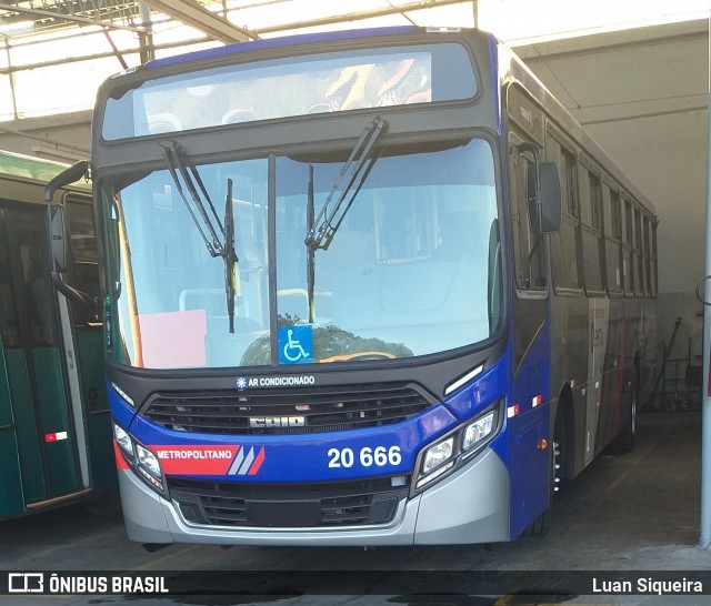 Auto Viação Urubupungá 20.666 na cidade de Osasco, São Paulo, Brasil, por Luan Siqueira. ID da foto: 7015222.