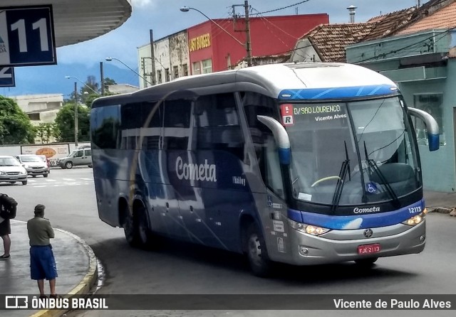 Viação Cometa 12113 na cidade de Aparecida, São Paulo, Brasil, por Vicente de Paulo Alves. ID da foto: 7015878.