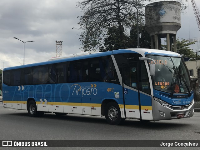 Viação Nossa Senhora do Amparo RJ 186.078 na cidade de Rio de Janeiro, Rio de Janeiro, Brasil, por Jorge Gonçalves. Número da foto: #7016271.