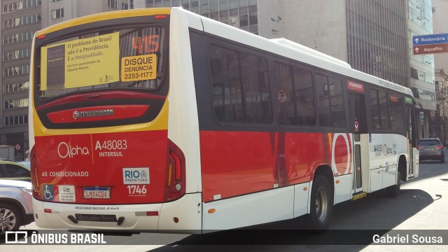 Auto Viação Alpha A48083 na cidade de Rio de Janeiro, Rio de Janeiro, Brasil, por Gabriel Sousa. ID da foto: 7018554.