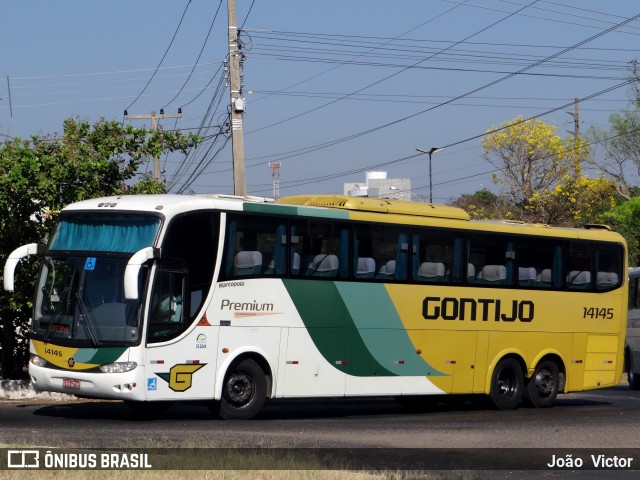 Empresa Gontijo de Transportes 14145 na cidade de Teresina, Piauí, Brasil, por João Victor. Número da foto: #7019483.