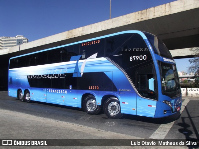 Transnorte - Transporte e Turismo Norte de Minas 87900 na cidade de Belo Horizonte, Minas Gerais, Brasil, por Luiz Otavio Matheus da Silva. ID da foto: 7019244.