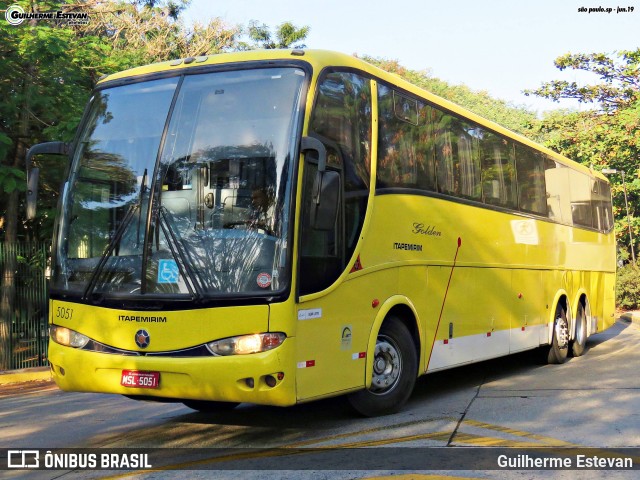 Viação Itapemirim 5051 na cidade de São Paulo, São Paulo, Brasil, por Guilherme Estevan. ID da foto: 7018673.