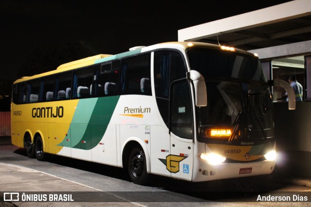 Empresa Gontijo de Transportes 14850 na cidade de Brasília, Distrito Federal, Brasil, por Anderson Dias. ID da foto: 7019109.