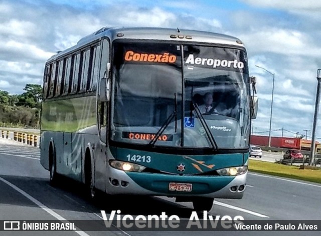 Expresso Unir 14213 na cidade de Confins, Minas Gerais, Brasil, por Vicente de Paulo Alves. Número da foto: #7018356.