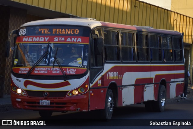 Ytororó S.A. - Línea 88 05 na cidade de Asunción, Paraguai, por Sebastian Espinola. Número da foto: #7018212.
