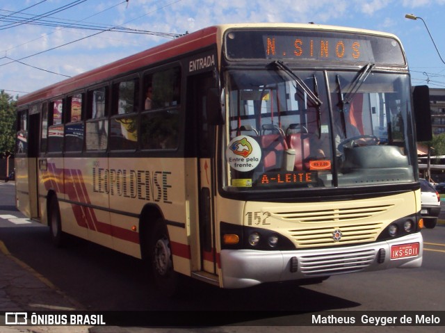 Viação Leopoldense 152 na cidade de São Leopoldo, Rio Grande do Sul, Brasil, por Matheus  Geyger de Melo. Número da foto: #7019426.