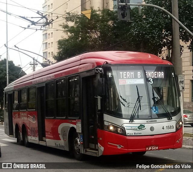 Himalaia Transportes > Ambiental Transportes Urbanos 4 1589 na cidade de São Paulo, São Paulo, Brasil, por Felipe Goncalves do Vale. ID da foto: 7020505.