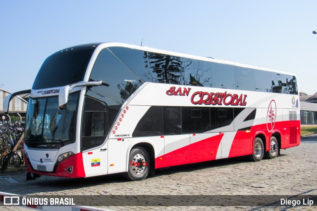 Transportes San Cristóbal VISSTA BUSS DD na cidade de Joinville, Santa Catarina, Brasil, por Diego Lip. ID da foto: 7018730.