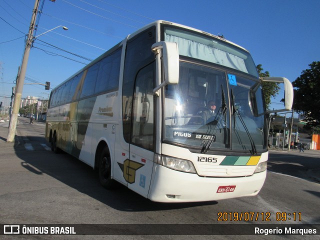 Empresa Gontijo de Transportes 12165 na cidade de São José dos Campos, São Paulo, Brasil, por Rogerio Marques. ID da foto: 7020897.