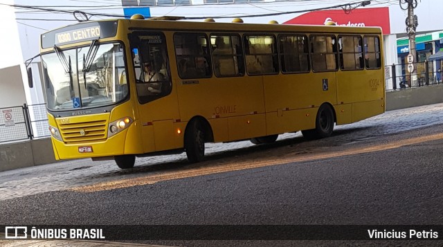 Gidion Transporte e Turismo 10904 na cidade de Joinville, Santa Catarina, Brasil, por Vinicius Petris. ID da foto: 7019837.