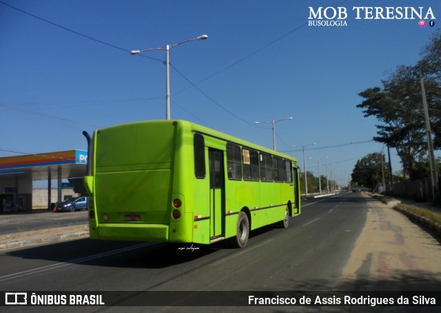 EMVIPI - Empresa Viação Piauí 01100 na cidade de Teresina, Piauí, Brasil, por Francisco de Assis Rodrigues da Silva. ID da foto: 7019565.