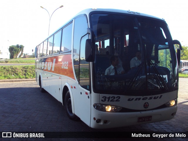 Unesul de Transportes 3122 na cidade de São Leopoldo, Rio Grande do Sul, Brasil, por Matheus  Geyger de Melo. Número da foto: #7019442.