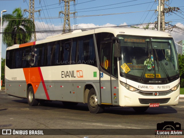 Evanil Transportes e Turismo RJ 132.072 na cidade de Nova Iguaçu, Rio de Janeiro, Brasil, por Lucas Alvim. Número da foto: #7019927.
