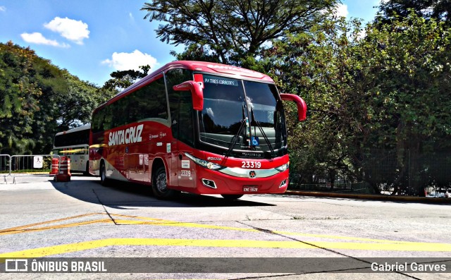 Viação Santa Cruz 23319 na cidade de São Paulo, São Paulo, Brasil, por Gabriel Garves. Número da foto: #6943080.