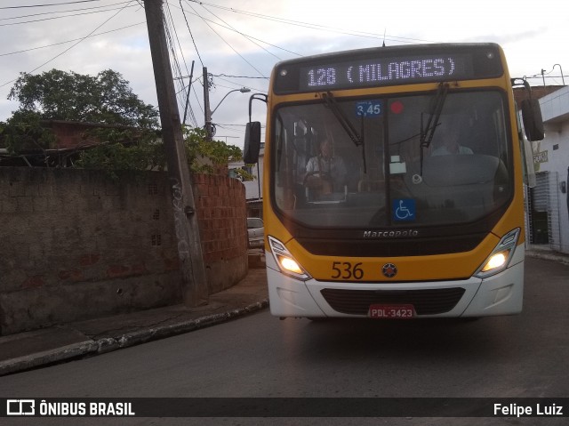 Empresa Metropolitana 536 na cidade de Recife, Pernambuco, Brasil, por Felipe Luiz. Número da foto: #6943522.