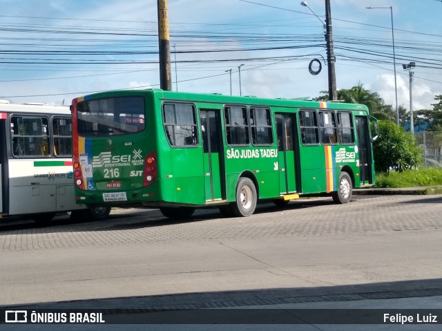 SJT - São Judas Tadeu 216 na cidade de Jaboatão dos Guararapes, Pernambuco, Brasil, por Felipe Luiz. Número da foto: #6943609.