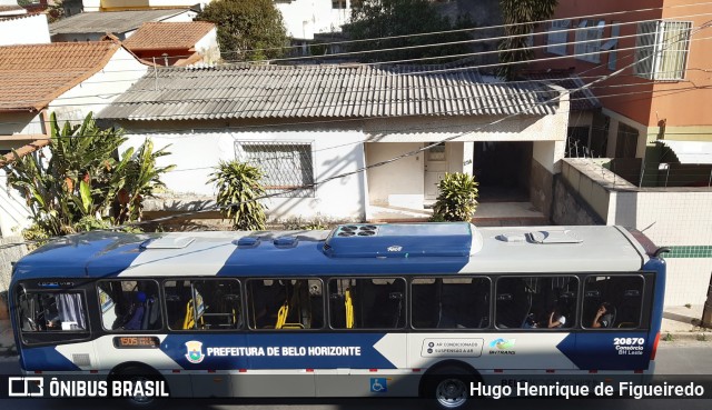 Viação Progresso 20870 na cidade de Belo Horizonte, Minas Gerais, Brasil, por Hugo Henrique de Figueiredo. ID da foto: 6942835.