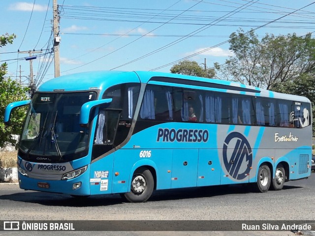 Auto Viação Progresso 6016 na cidade de Teresina, Piauí, Brasil, por Ruan Silva Andrade. Número da foto: #6943408.
