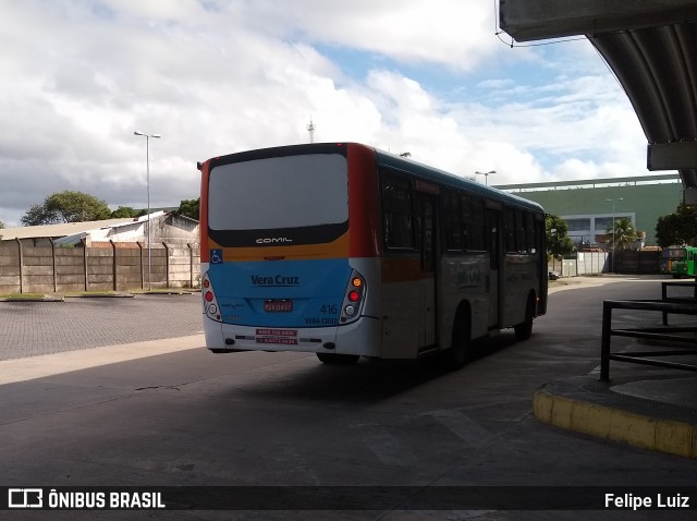 Expresso Vera Cruz 416 na cidade de Recife, Pernambuco, Brasil, por Felipe Luiz. Número da foto: #6943460.