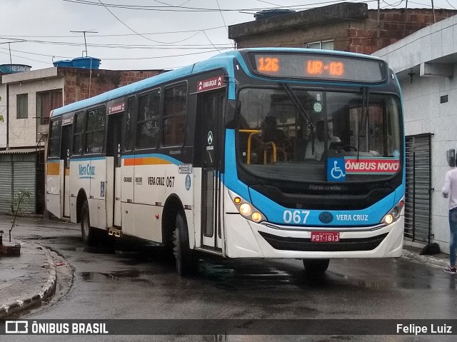 Expresso Vera Cruz 067 na cidade de Recife, Pernambuco, Brasil, por Felipe Luiz. Número da foto: #6943562.