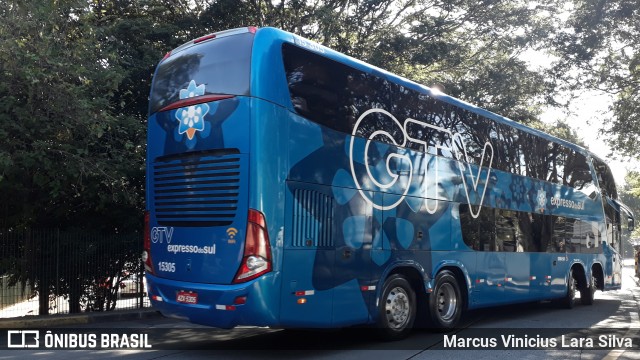 Expresso do Sul 15305 na cidade de São Paulo, São Paulo, Brasil, por Marcus Vinicius Lara Silva. Número da foto: #6943286.