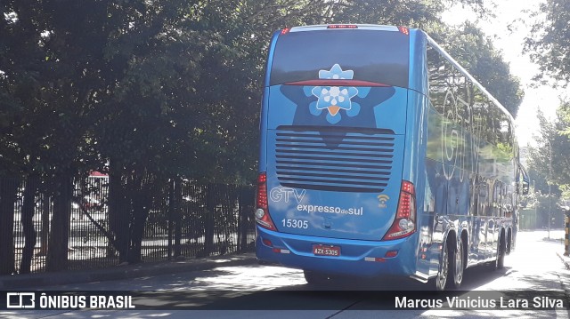 Expresso do Sul 15305 na cidade de São Paulo, São Paulo, Brasil, por Marcus Vinicius Lara Silva. Número da foto: #6943300.