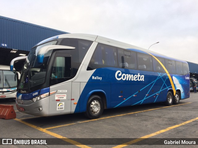 Viação Cometa 12400 na cidade de São Paulo, São Paulo, Brasil, por Gabriel Moura. Número da foto: #6942638.