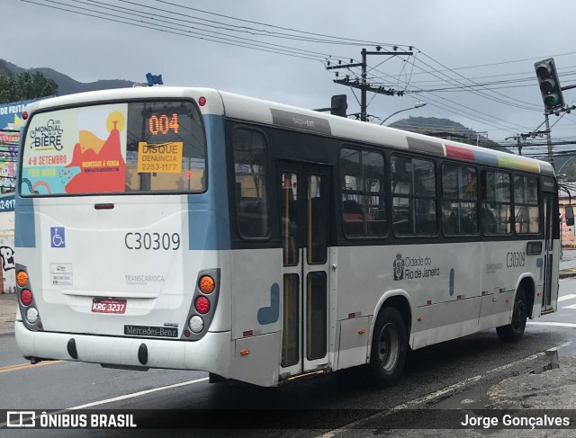 Transportes Futuro C30309 na cidade de Rio de Janeiro, Rio de Janeiro, Brasil, por Jorge Gonçalves. ID da foto: 6945964.