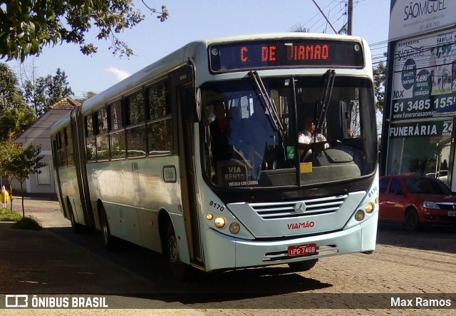 Empresa de Transporte Coletivo Viamão 8170 na cidade de Viamão, Rio Grande do Sul, Brasil, por Max Ramos. ID da foto: 6944962.