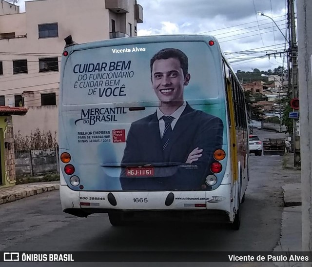 Autotrans > Turilessa 1665 na cidade de Itaúna, Minas Gerais, Brasil, por Vicente de Paulo Alves. Número da foto: #6944406.