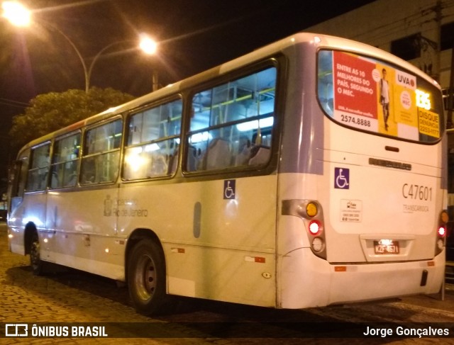Viação Redentor C47601 na cidade de Rio de Janeiro, Rio de Janeiro, Brasil, por Jorge Gonçalves. Número da foto: #6944405.
