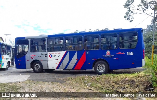 Auto Viação ABC 155 na cidade de São Bernardo do Campo, São Paulo, Brasil, por Matheus Santos Cavalcante. ID da foto: 6944895.