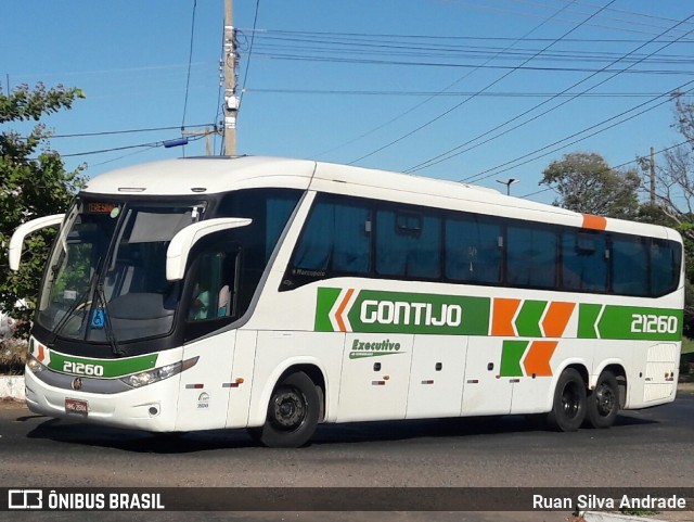 Empresa Gontijo de Transportes 21260 na cidade de Teresina, Piauí, Brasil, por Ruan Silva Andrade. Número da foto: #6944603.