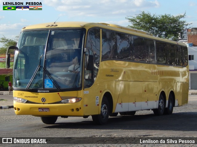 Viação Itapemirim 5047 na cidade de Caruaru, Pernambuco, Brasil, por Lenilson da Silva Pessoa. ID da foto: 6947030.