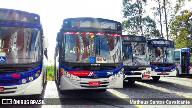 Auto Viação ABC 263 na cidade de São Bernardo do Campo, São Paulo, Brasil, por Matheus Santos Cavalcante. Número da foto: #6947769.