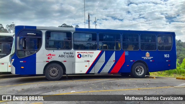 Auto Viação ABC 163 na cidade de São Bernardo do Campo, São Paulo, Brasil, por Matheus Santos Cavalcante. ID da foto: 6944906.